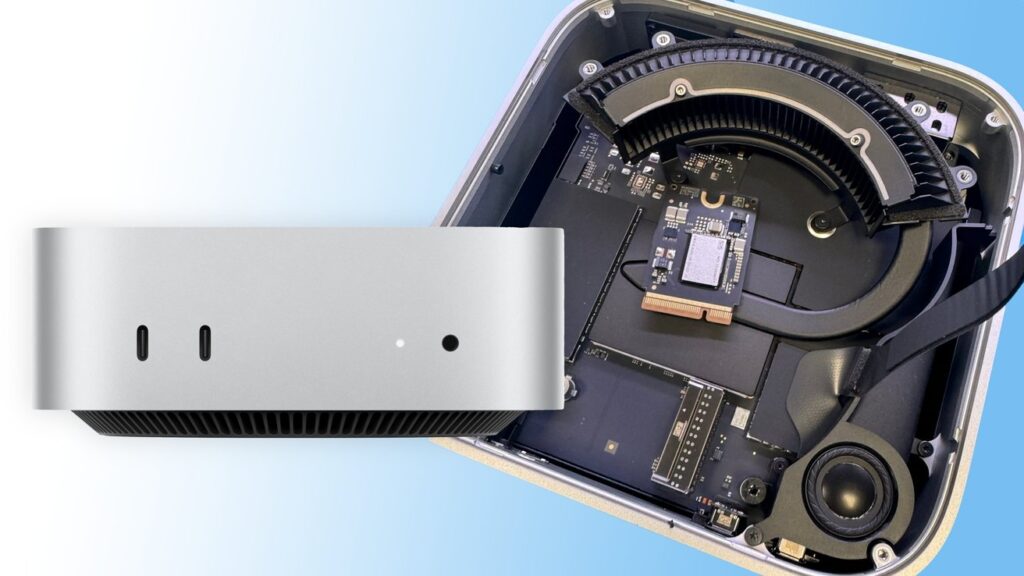 Limited upgradability of the new Mac Mini's SSD