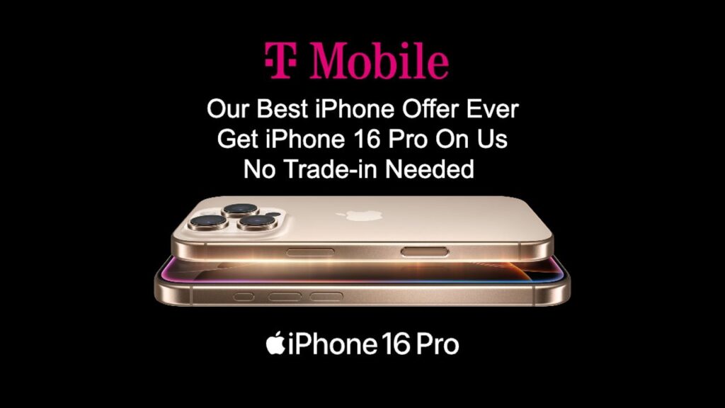 T-Mobile offers free iPhone 16 Pro promotion