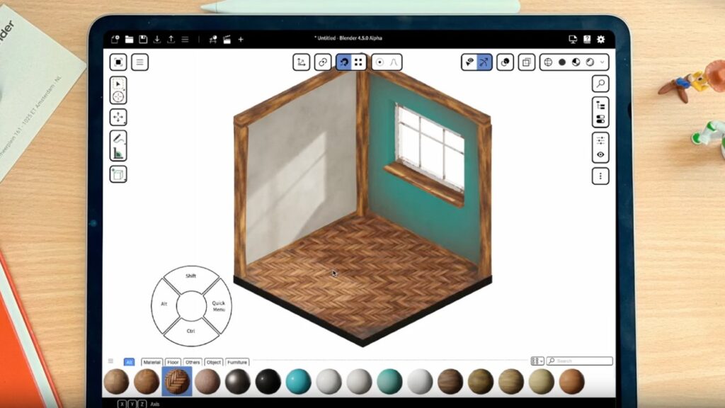 Blender’s ambitious iPad adaptation aims to enhance mobile creativity