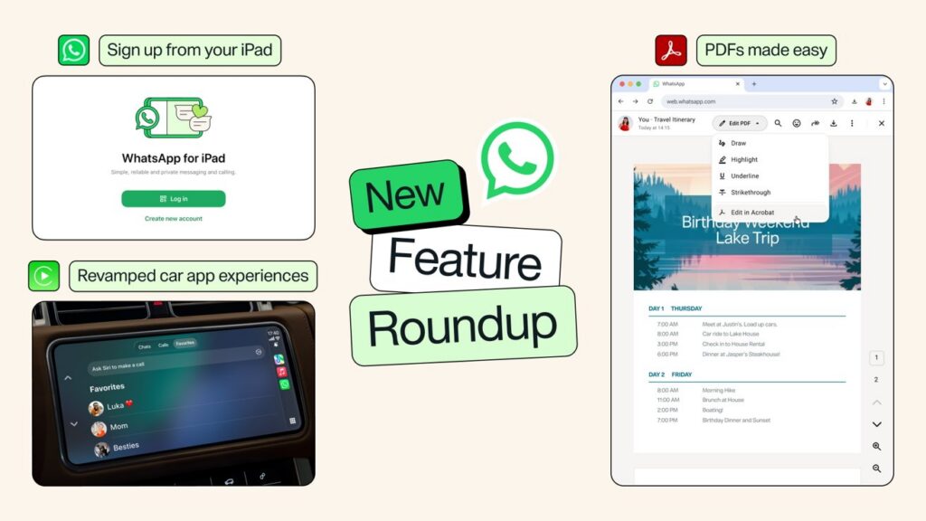 WhatsApp now effortless on iPad