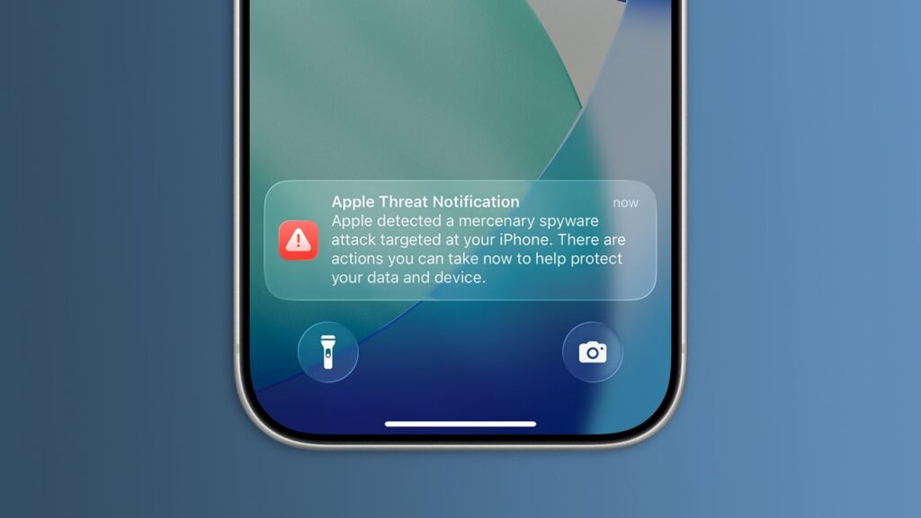 Apple's commitment to user safety through global threat notifications