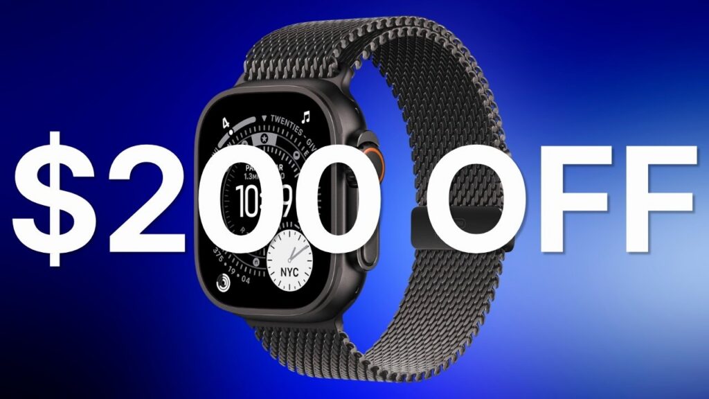 Apple Watch Ultra 3 discount offer